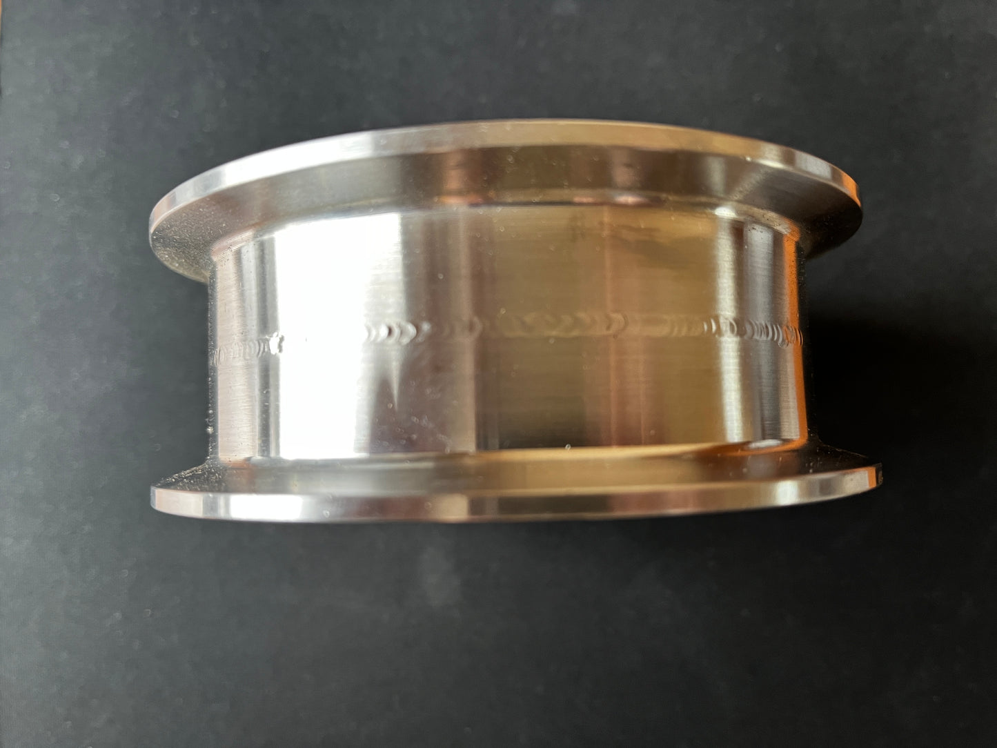 Коротка царга з гільзою — для термометра, нержавійка AISI 304 — 4″