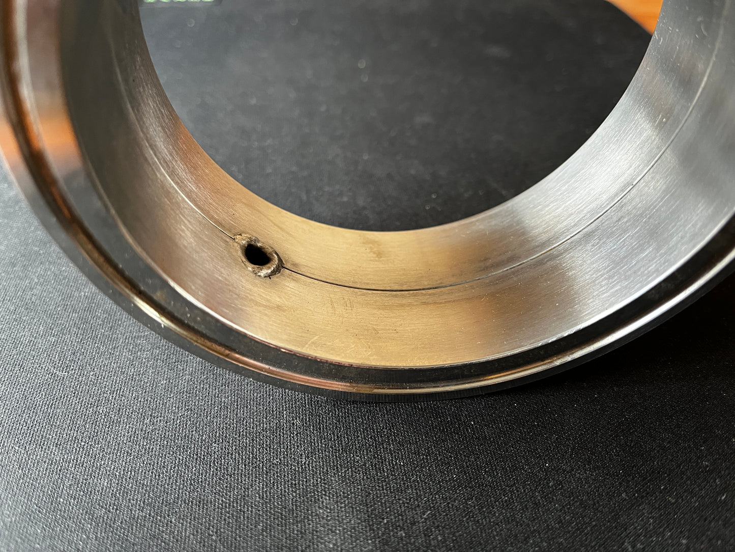 Коротка царга з гільзою — для термометра, нержавійка AISI 304 — 4″