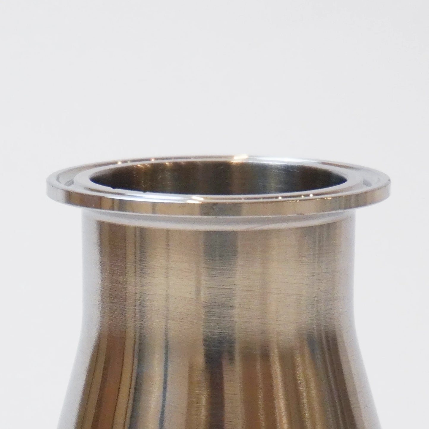 Перехідник 2 ″ на 3 ″ — для адаптації колон, харчова сталь AISI 304 — 12 см