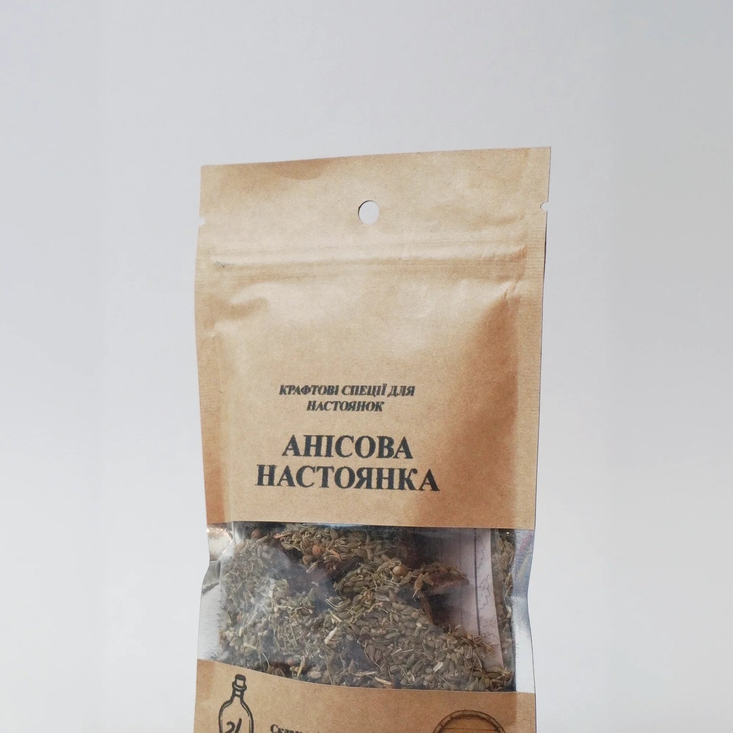 Анісова — набір спецій для настоянки, пряний смак з виразним анісовим ароматом, натуральні інгредієнти (2 л, 6 л, 33 л)