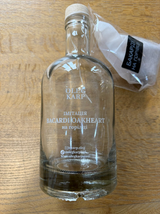 Подарунковий набір “Бакарді на горілці OLEG KARP”