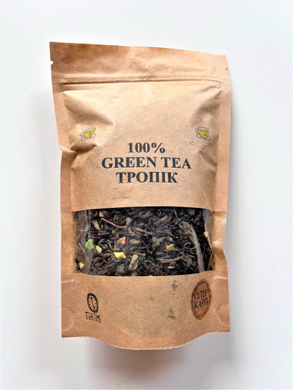100% Green Tea Тропік.