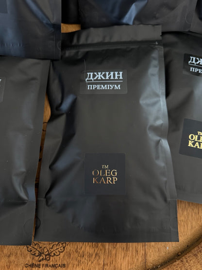 ДЖИН OLEG KARP — ЗОЛОТА БОТАНІКА. Набір спецій для 6 л готового напою.