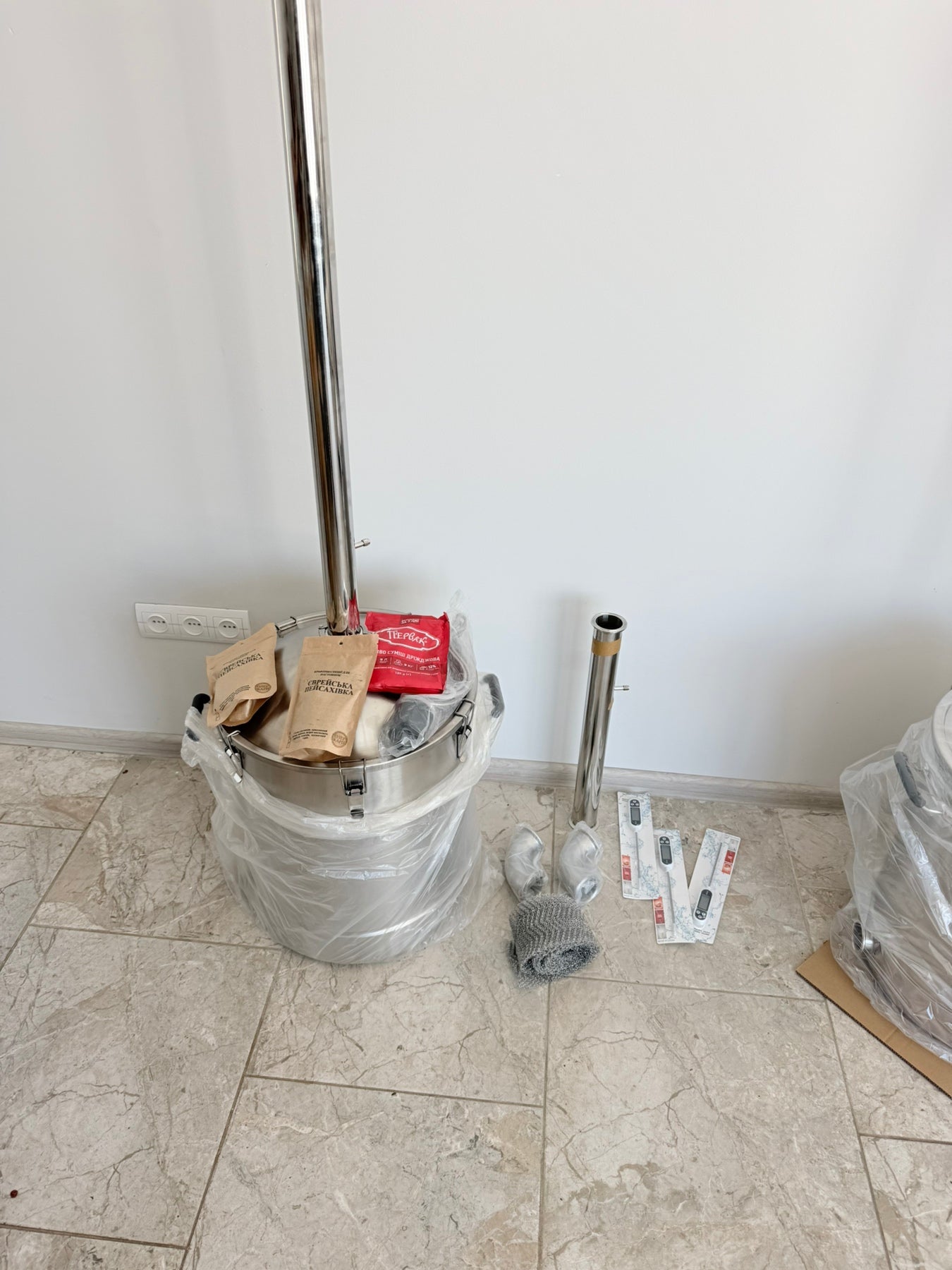 Спирт колона 2 дюйми в повній комплектації з кубом 60 л