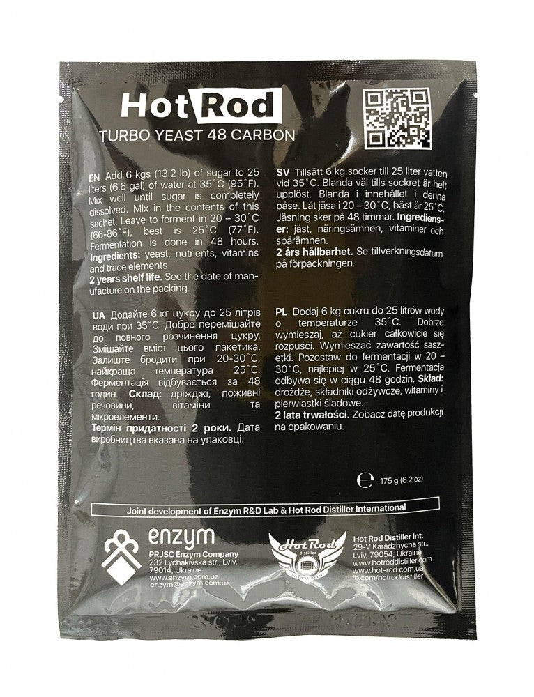 Турбо дріжджі  HOT ROD 48 CARBON