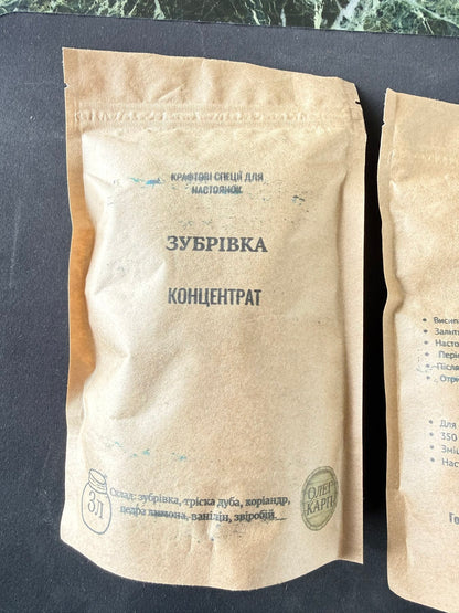 Зубрівка - концентрат спецій для настоянки 30 л готового напою