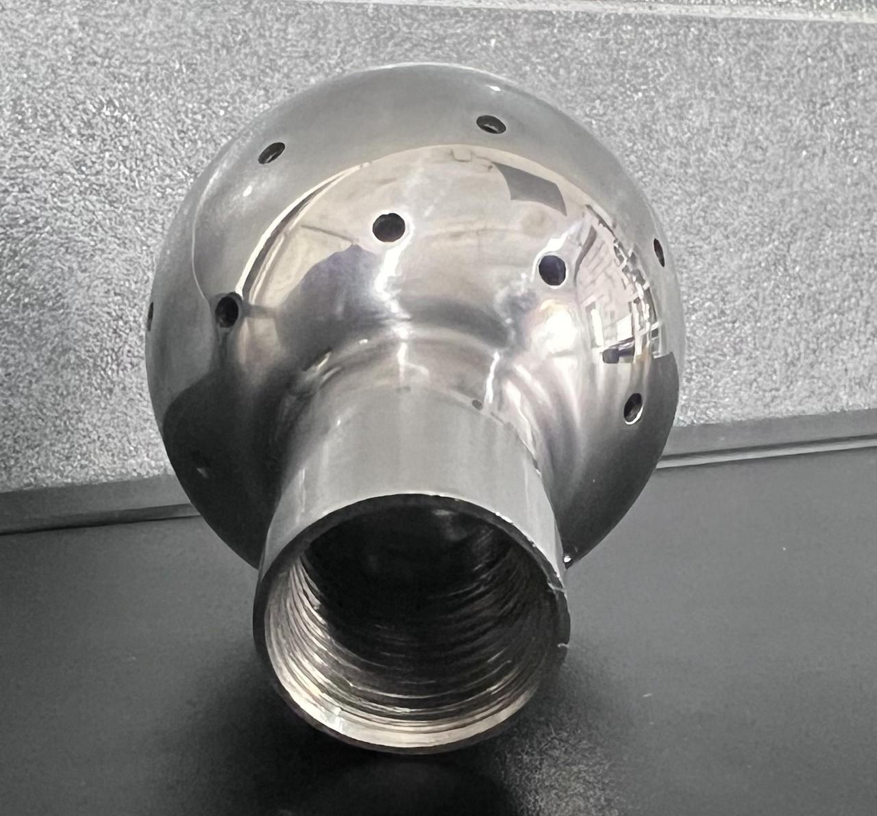 Миюча головка нержавіюча стаціонарна 1/2" AISI 304