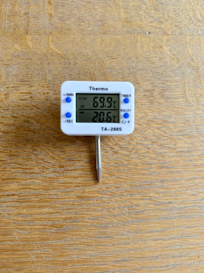 Термометр зі звуковим сигналом, ТА-288s-к. Довжина щупа складає 4 см