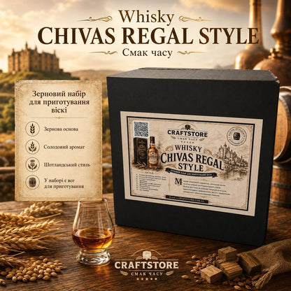 Зерновий набір для приготування віскі в стилі Chivas Regal