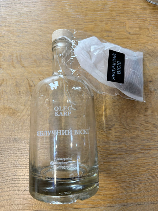 Подарунковий набір “Яблучний віскі OLEG KARP”