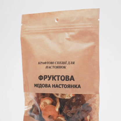 Фруктова медова настоянка