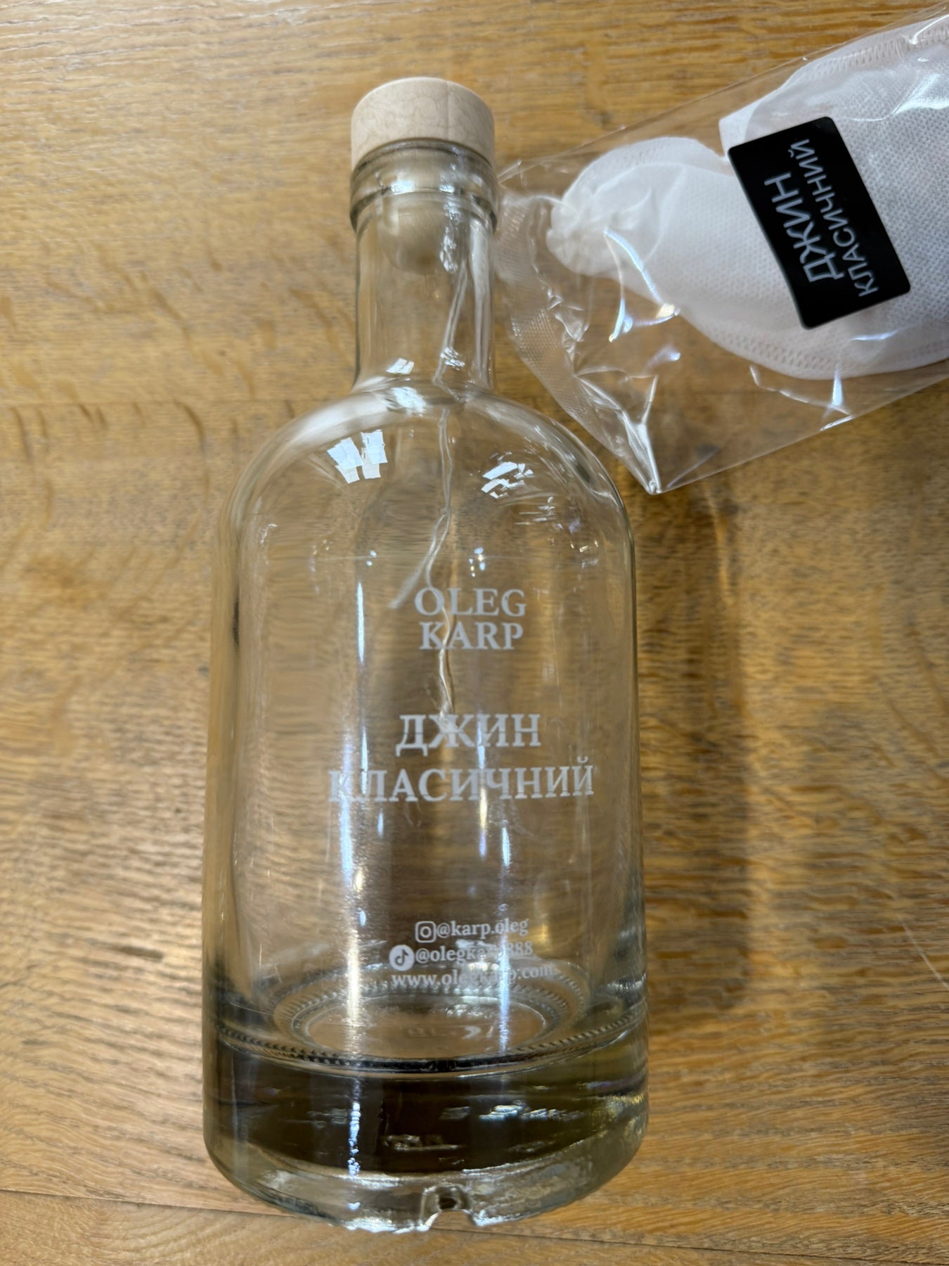 Подарунковий набір “Джин Класичний OLEG KARP”
